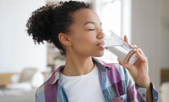 Drinking Filtered water