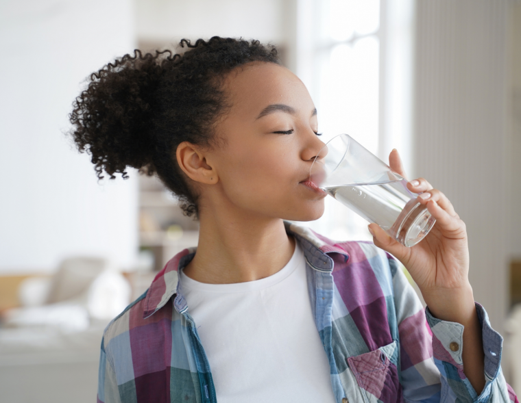 Drinking Filtered water